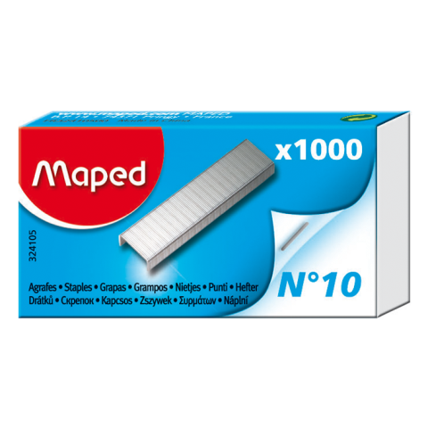 Скоби №10, 1000 шт., MP.324105 MAPED